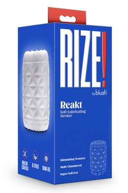 RIZE REAKT SELF-LUBRICATING STROKER WHITE