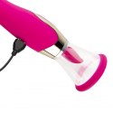 Pleasure Pump With G-Spot Vibrator - Pink