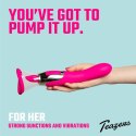 Pleasure Pump With G-Spot Vibrator - Pink