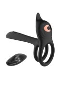 Stymulator - Double vibrating ring - USB 10 Functions / Remote Control