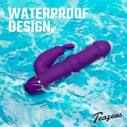 Teazers Silicone Rabbit Vibrator - Purple