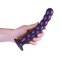 Beaded Silicone G-Spot Dildo - 8'' / 20,5 cm