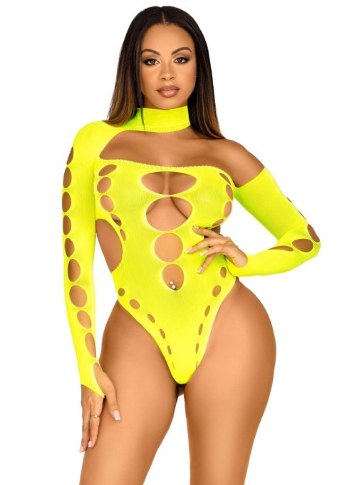 Seamless Thong Back Bodysuit Yellow