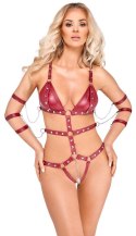 Bad Kitty Strap Body red L