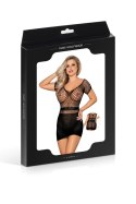 SHORT BLACK MESH DRESS TU (Size: TU)