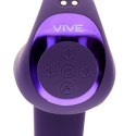 Riko - Rechargeable Triple Action Vibrator with Advanced Finger Motion & Pulse Wave Stimulator - Purple