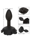 Small Rose Anal Plug Black