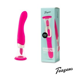 Pleasure Pump With G-Spot Vibrator - Pink