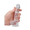 RealRock - Realistyczne dildo z jądrami 15 cm