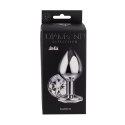 Enlarged Anal Plug Diamond Clear Sparkle XL