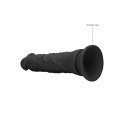 RealRock - Bardzo realistyczne dildo z wypukłymi żyłami 17 cm