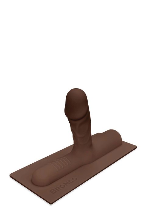 COWGIRL BRONCO SILICONE ATTACHMENT - CHOCOLATE