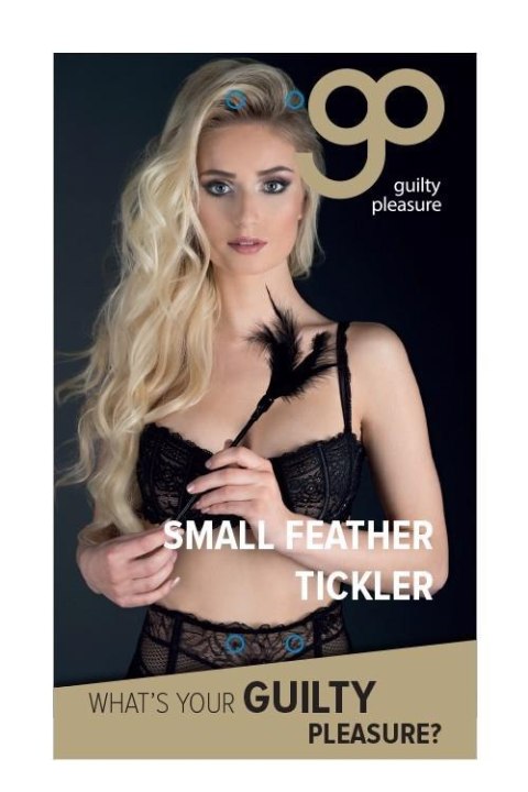 GP SMALL FEATHER TICKLER BLACK