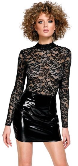 Vinyl Dress Lace M