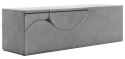 Aria Flip Chaise Grey