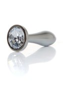 Plug-Jewellery Silver PLUG- Clear S