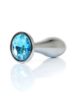 Plug-Jewellery Silver PLUG- Light Blue L