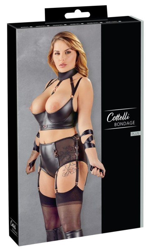 Shelf Bra Set Bondage 95E/2XL