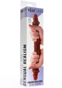 Silicone Foreskin D-Dong 35 cm Caramel skin tone