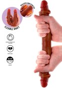 Silicone Foreskin D-Dong 35 cm Caramel skin tone