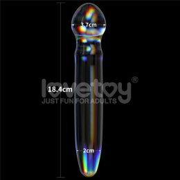 Twilight Gleam Glass Dildo