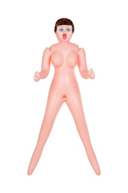 TOYFA Dolls-X 117013 Inflatable doll GRACE, 3 holes, PVC, TPR