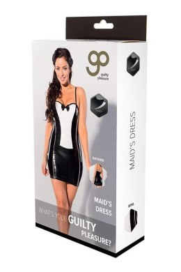 GP DATEX MAIDS DRESS BLACK/WHITE, S