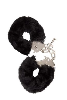 GP FURRY HANDCUFFS BLACK