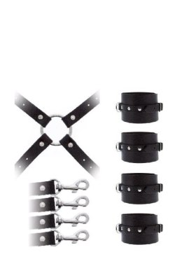 GP LEATHER HOG TIE CUFF SET