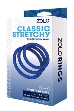 ZOLO CLASSIC STRETCHY SILICONE COCK RING