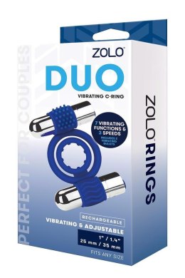 ZOLO DUO VIBRATING C-RING