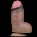 7.0'' Dual Layered Platinum Silicone Cock