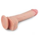 8.5'' Dual layered Platinum Silicone Cock