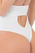 TAKE THE PLUNGE BODYSUIT WHITE, S/M