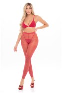 TALL ORDER 3PC LEGGING SET RED, OS