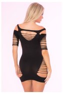 BACK TO BAD SEAMLESS DRESS BLACK, OS