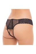 FLIRTATION PANTY BLACK, S/M