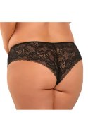 HOT HOOK UP CROTCHLESS PANTY BLACK, 3XL/4XL