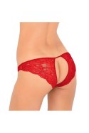 PURE NV CROTCHLESS PANTY RED, M/L