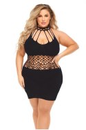 RICH B PHASE DRESS BLACK, QUEEN