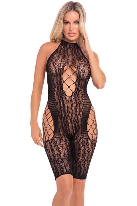 SPIN ME BIKESHORT BODYSTOCKING BLACK, OS