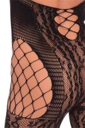 SPIN ME BIKESHORT BODYSTOCKING BLACK, OS