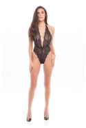 DARING DARLING LACE TEDDY BLACK, M/L