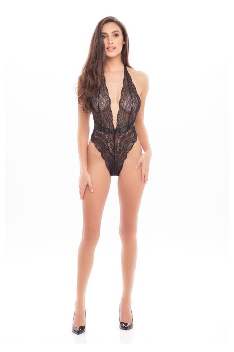 DARING DARLING LACE TEDDY BLACK, S/M