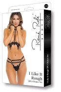 I LIKE IT ROUGH 2PC CHOKER SET BLACK, M/L