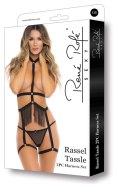 RASSEL TASSLE 2PC HARNESS SET BLACK, OS