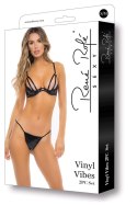 VINYL VIBES 2PC SET BLACK, S/M