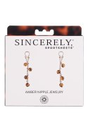 SPORTSHEETS AMBER NIPPLE JEWELRY