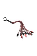 SPORTSHEETS SAFFRON BRAIDED FLOGGER