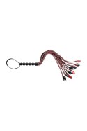 SPORTSHEETS SAFFRON BRAIDED FLOGGER